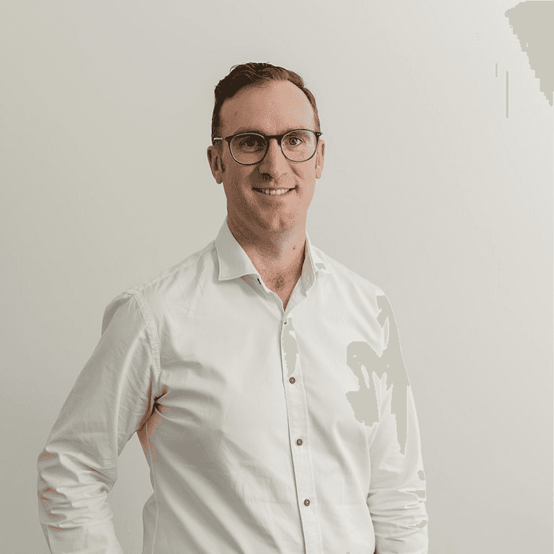 David Hunter is the director of Habitat Planning and is based in the Albury office. He is pictured smiling at the camera and is wearing a white business shirt.